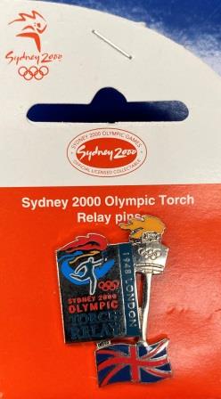 (image for) SOCOG PIN: "Torch Relay - London 1948 "