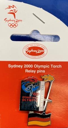 (image for) SOCOG PIN: "Torch Relay - Berlin 1936"