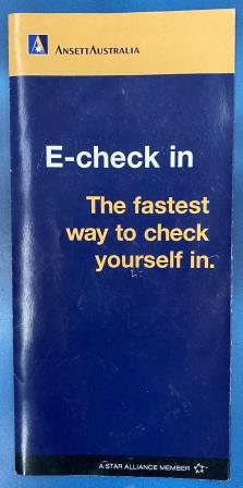 (image for) E-check in BROCHURE: "The fastest way to check yourself in." - Click Image to Close