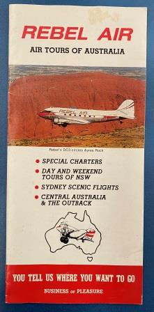 (image for) BROCHURE: "Air Tours Of Australia"