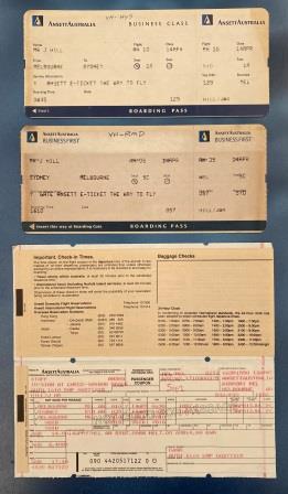 (image for) AVAILED TICKET: "Ansett Australia - 1997"