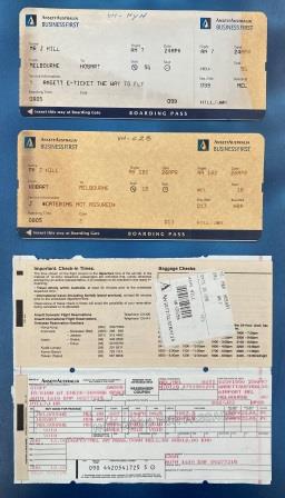 (image for) AVAILED TICKET: "Ansett Australia - 1997"