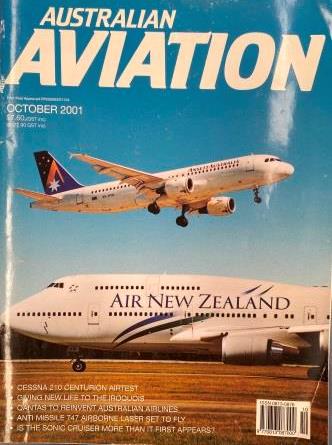 (image for) MAGAZINE: "Australian Aviation - October 2001"