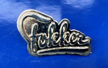 (image for) FOKKER: "Lapel Badge"