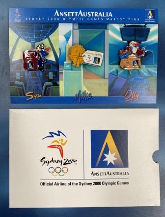 (image for) LAPEL BADGES: "Mascot Pin Set (Set of 3 pins)" SPP Program