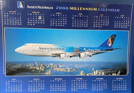 (image for) POSTCARD: "Sydney 2000 Olympic Games B747-300" (View 5)