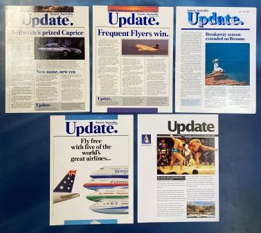 (image for) BROCHURES: "Inflight Newsletter of Ansett Australia"