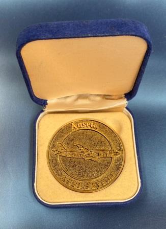 (image for) INAUGURAL MEDALLION: "Ansett. A320 Skystar"