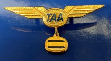 (image for) CABIN CREW WINGS: "T.A.A. (2 Bars)"
