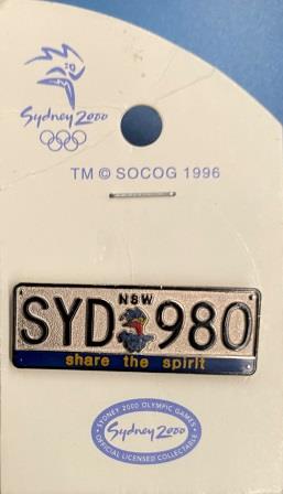 (image for) SOCOG PIN: "Share The Spirit"