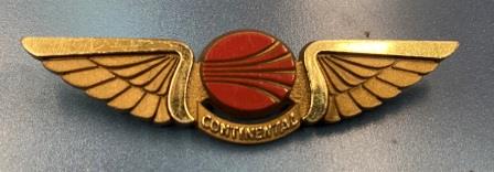 (image for) JUNIOR PILOT WINGS: "Continental Airlines"